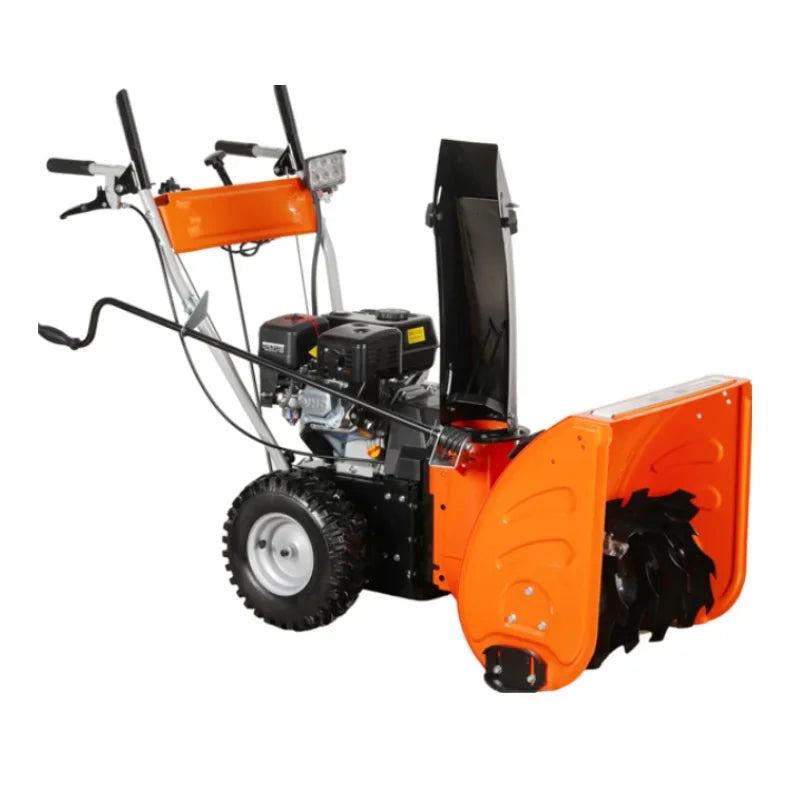 Top Selling Multi-Function Free Replacement of Snowplow Head Snow Sweeper Multi-Purpose Ice Scraper 6.5hp Strong Power Snowplow