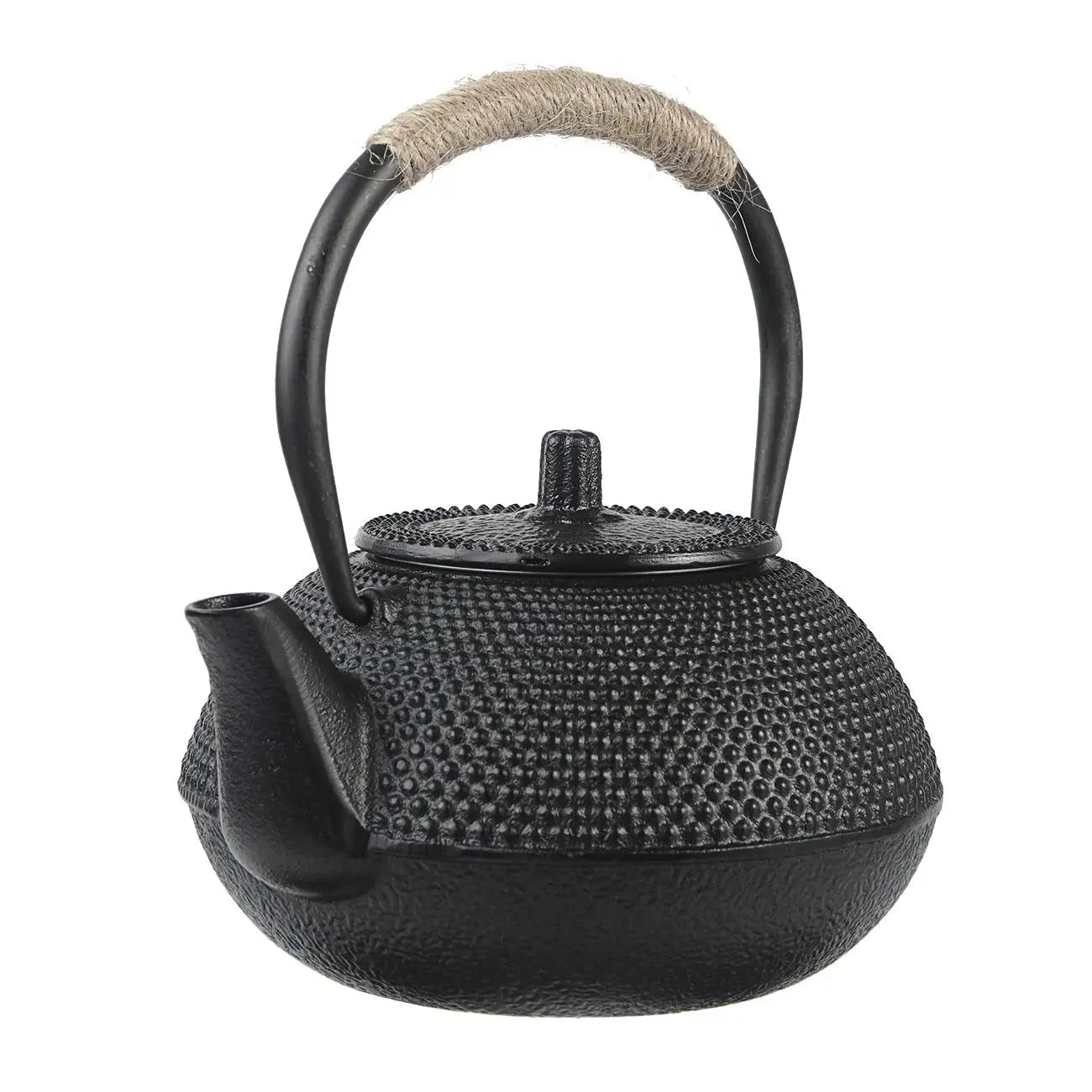 300/650/1200ml Japanese Tetsubin Tea Kettle Antique Cast Iron Teapot for Boiling Water Kettle Decoration Ornament