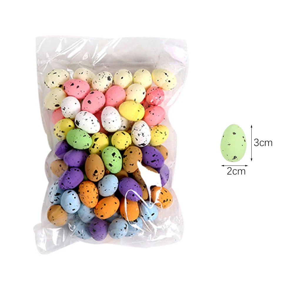 10-15Cm Easter Artificial Bird Nest Easter Eggs Natural Rattan Nest Eggs Storage Easter Decoration 2024 Kids Diy Craft Supplies
