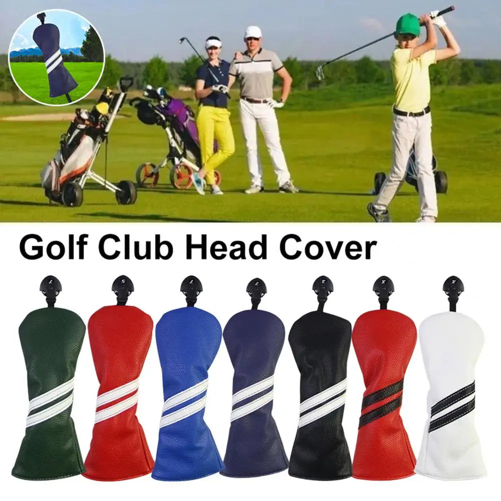 Golf Club Headcover Faux Leather Driver Covers Fairway Wood Covers Golf Head Cover Golf Club Headcover 퍼터커버