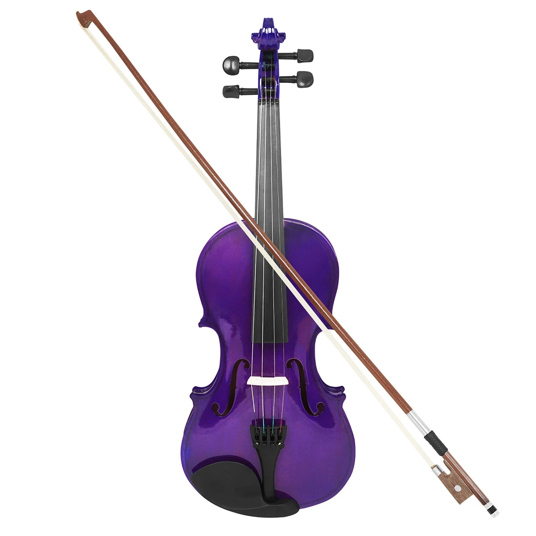 4/4 Purple Violin Present Suitable Music Course Study With Practical Parts Violin Beginner Professional Level Examination