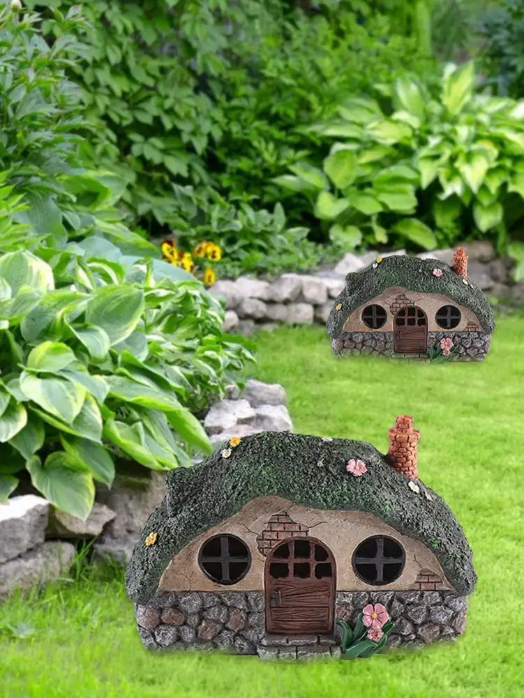 Gardening LED Solar Light Fairy House High Quality Anti-Corrosion Lawn Lamp for Outdoor Garden Decor