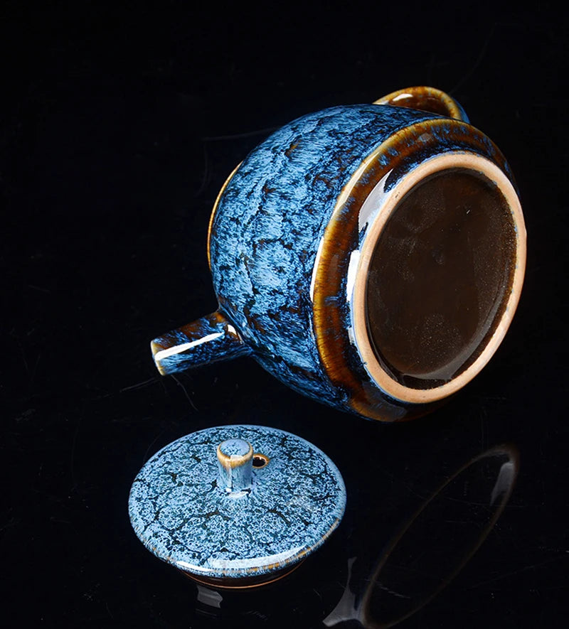 300ML Ceramic Teapot Exquisite Ceramic Kung Fu Tea Pot Tea Kettle Teaset Porcelain Teapot Traditional Chinese Teaware
