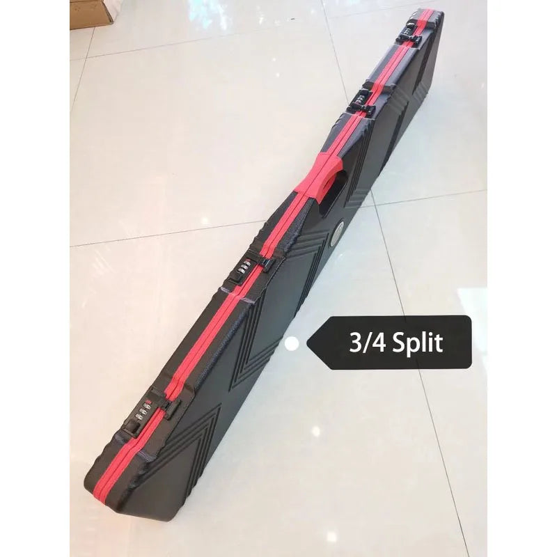 Rainbow High Quality Password Rod Box Billiard 3/4 Snooker Cue Case Billiard Accessories Can Put 2 Snooker Cues One Pool Cue