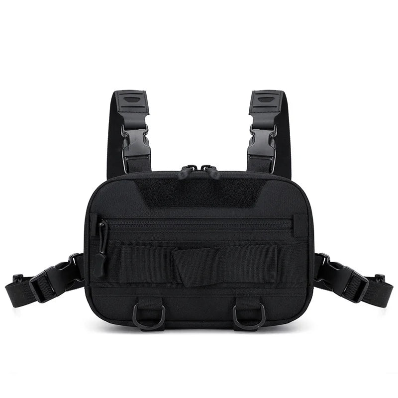 New Fishing Chest Bag Men Training Bags Waterproof Molle Nylon Climbing Camping Backpacks Outdoor Travel Vest Backpack Waist Bag