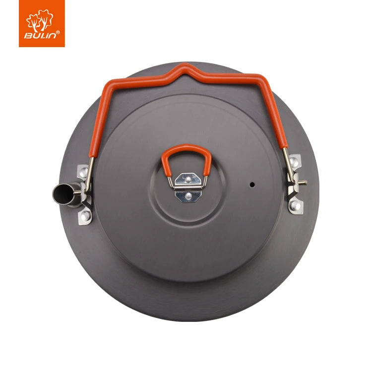 1.1/1.6l Outdoor Camping Hiking Portable Kettle Collector Heat Ring Coffee Water Kettle Teapot