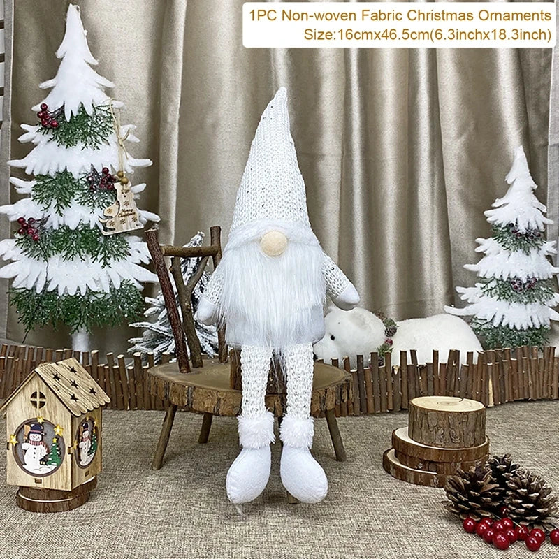 Christmas Faceless Gnome Christmas Ornaments Merry Christmas Decoration for Home Navidad Pendants Cristmas Gifts New Year 2023