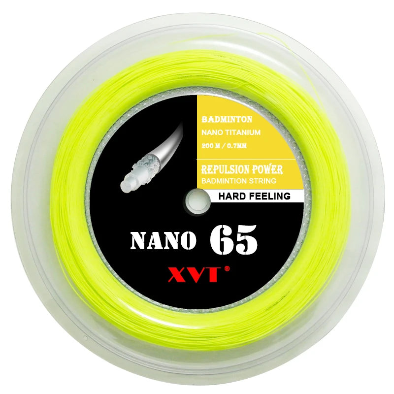 XVT 65 Hard Feeling 200 Meters Badminton String / Badminton Racket String