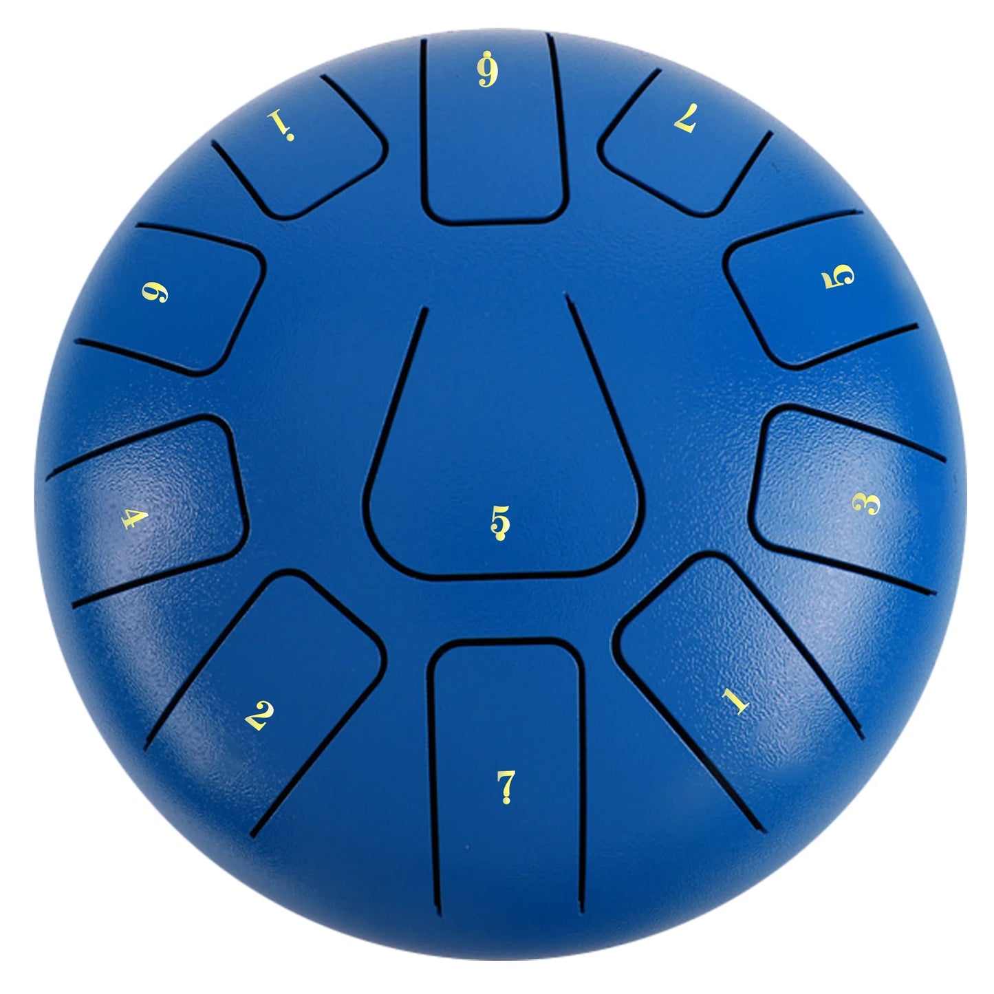 Titanium Steel Tongue Drum 8 Inch 11 Note Hand Pan Drum Children Mini Ethereal Drums Percussion Instrument Yoga Meditation Gifts