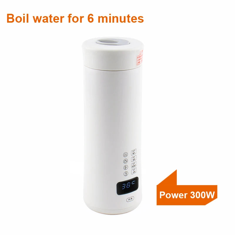 Thermal Insulation Electric Kettle Temperature Control Smart Hot Water Heating Bottle Coffee Boiler Travel Portable Tea Pot Cup