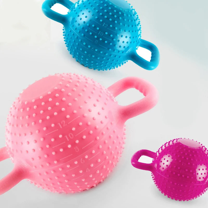 Water-Filled Kettlebell Massage Adjustable Dumbbell Pilates Yoga Woman Fitness Strength Training Weight Lifting Dumbbell