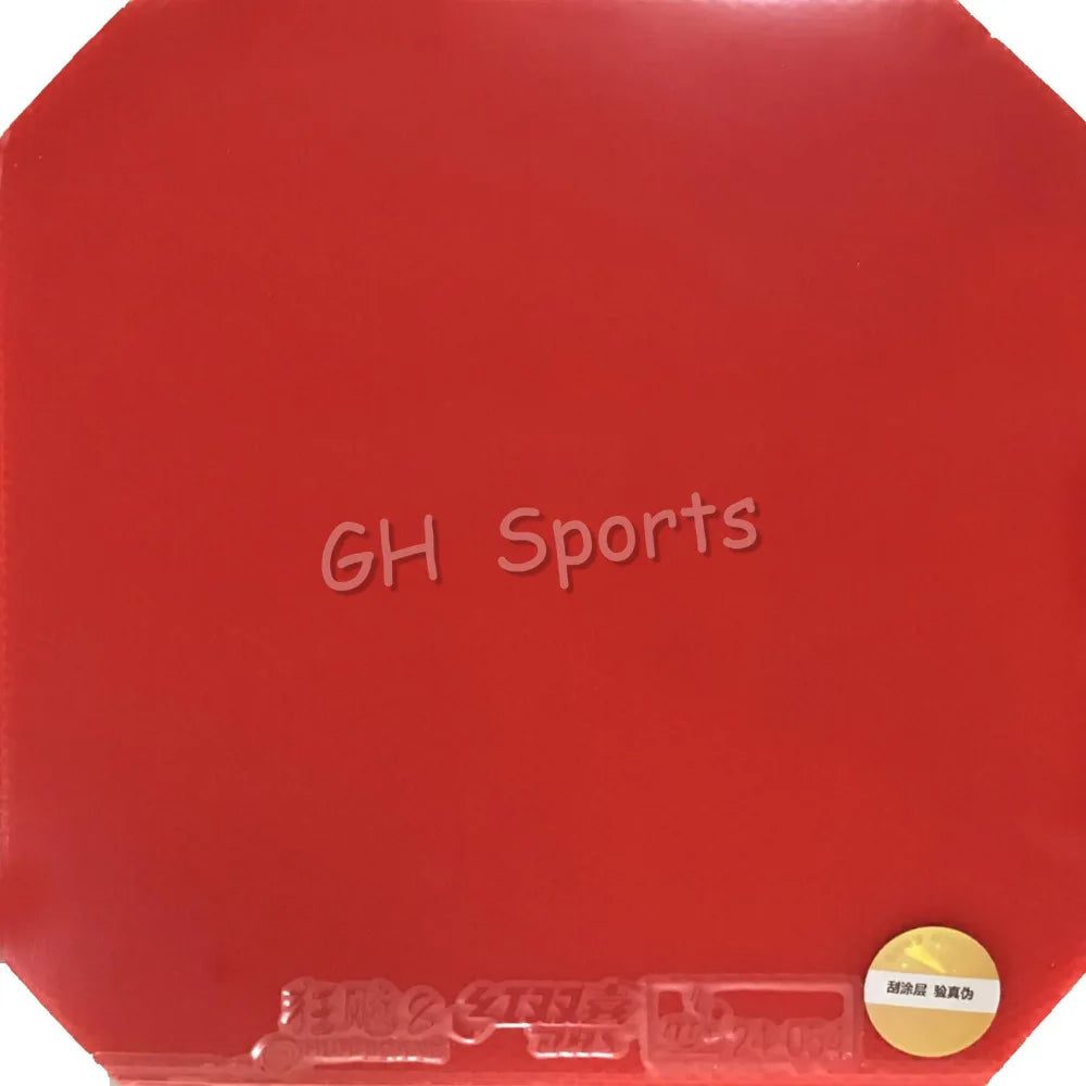DHS Hurricane 8 Hurricane8 Pips in Table Tennis Rubber With Sponge PingPong Rubber