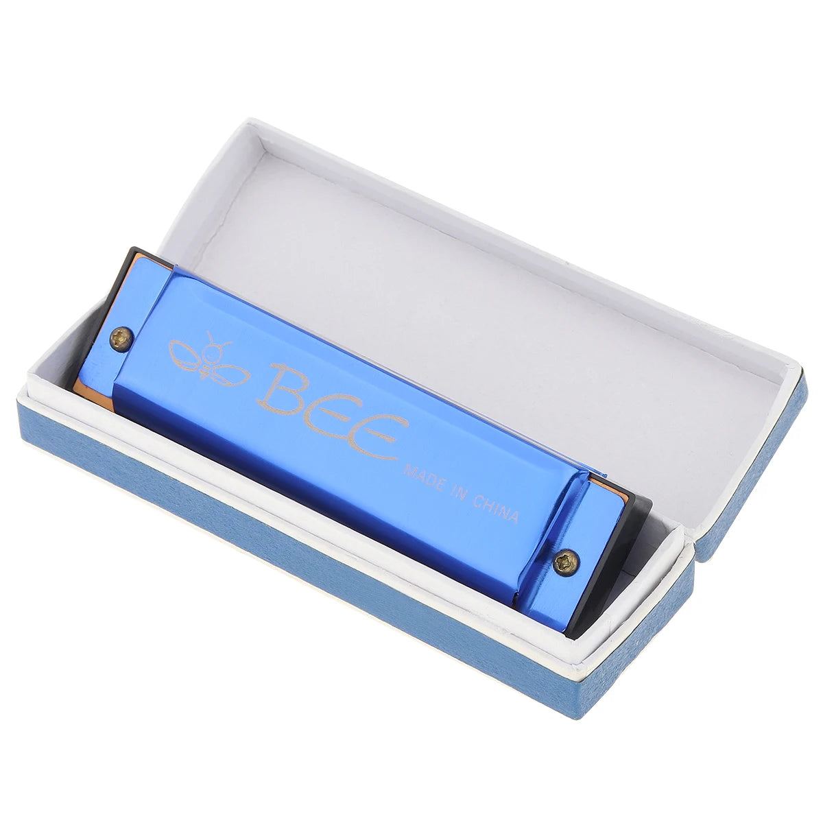 10 Holes 20 ToneC Harmonica Diatonic Blues Harp Mouth Organ Musical Instrument Stainless Steel for Beginner