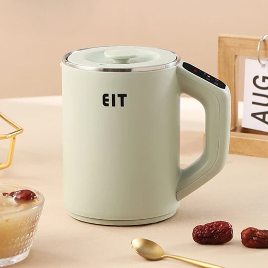 800ml Smart Electric Kettle Multifunctional Health Pot Portable Thermo Pot Teapot Electric Stewing Soup Cup Boiling Cup 220V