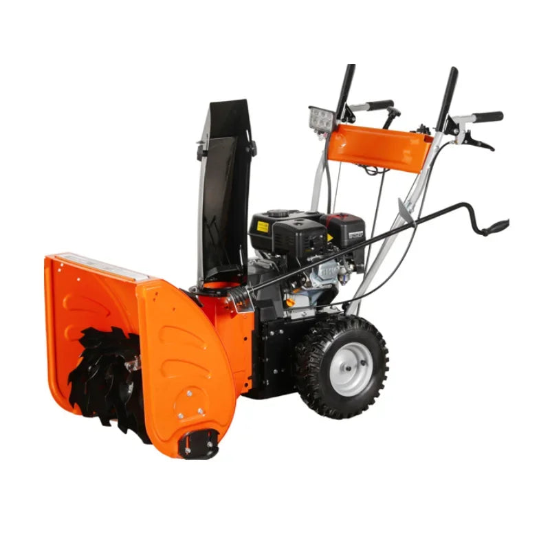 Top Selling Multi-Function Free Replacement of Snowplow Head Snow Sweeper Multi-Purpose Ice Scraper 6.5hp Strong Power Snowplow