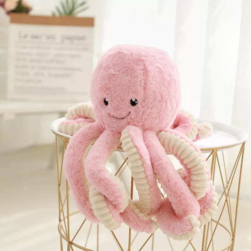 2022 1 Pcs Customized Size Octopus Stuffed Plush Toys for Baby Kids Birthday Christmas Children Kid Gifts Cute Tako Dolls