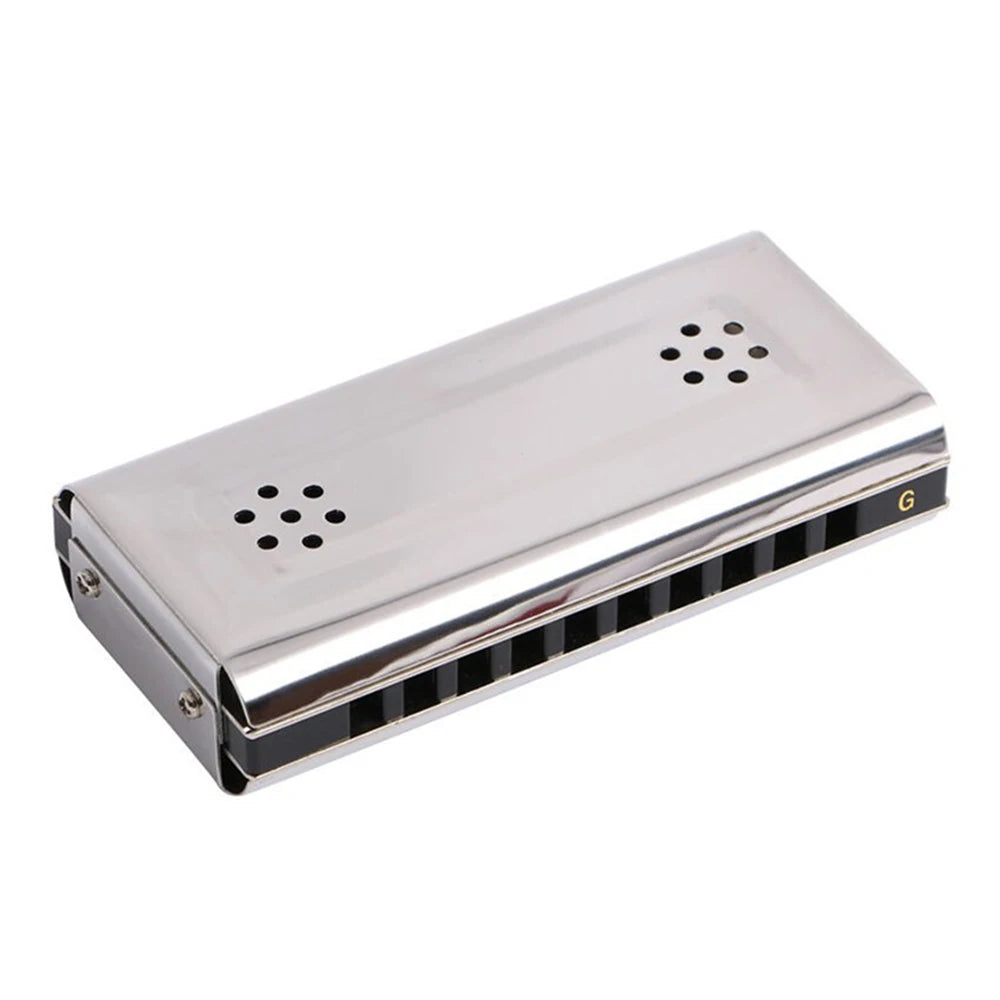 East Top 10-Hole Double-Sided Harmonica 2-In-1 Diatonic C&G Harmonica Beginners Aldult Student Blues Harmonica Wind Instrument