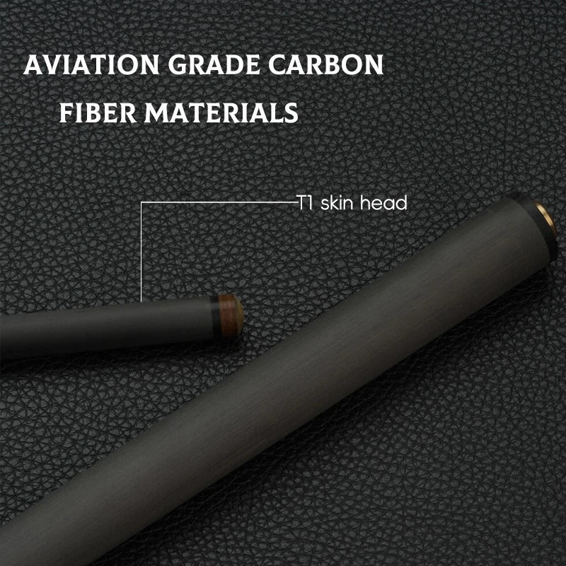 Customized 100% Carbon Fiber Shaft Billiard Pool Cue Stick 10/12/12.4/12.9/13.9mm Shaft Uni-Loc Joint Single Shaft