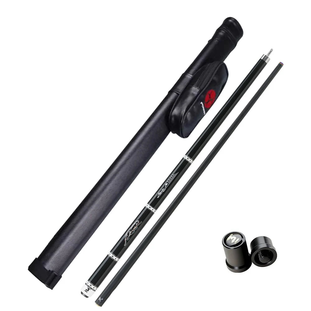 PREOAIDR Xingbao Billiard Carbon Pool Cue Stick Kit Uni-Loc Joint 147cm Silicone Wrap Professional Billiard Cues
