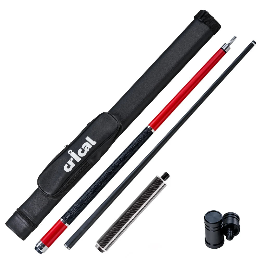 ZOKUE Elite Series Carbon Fiber Pool Cue Low Deflection Full Carbon Technology Cue Stick for Beginner Primary Pool Stick