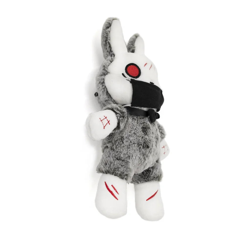 30cm Dreadfuls Non Binary Rabbit Plush Toy Pillow Horror Goth Bunny Stuffed Soft Animal Doll Home Decor Peluches Pillow Kid Gift