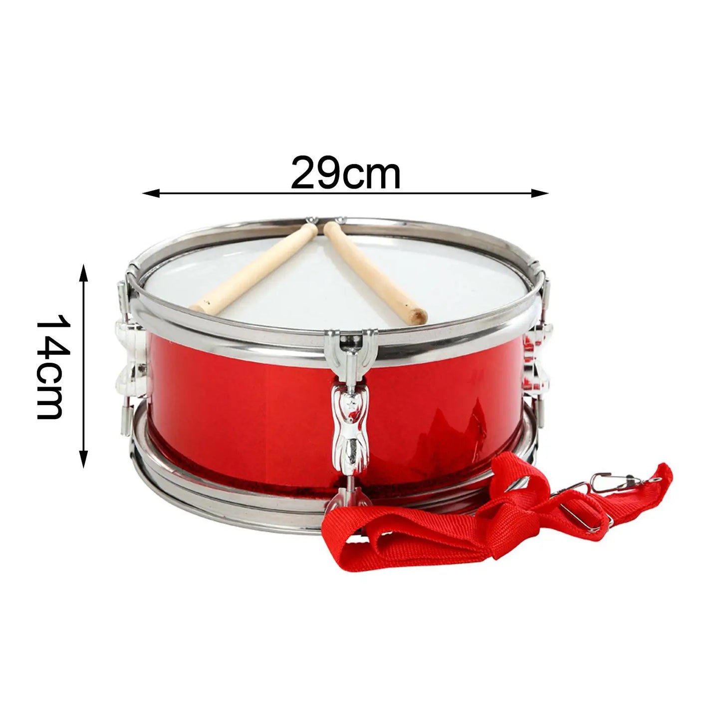 11inch Snare Drum Professional Lightweight With Drumsticks Musical Instruments