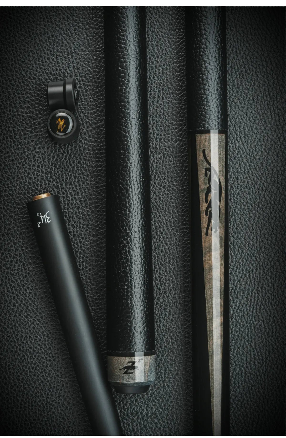 PREOAIDR 58" Magic King Black Technology 1/2 Billiard Pool Cue Stick 10.8mm/11.8mm/13mm + Extender