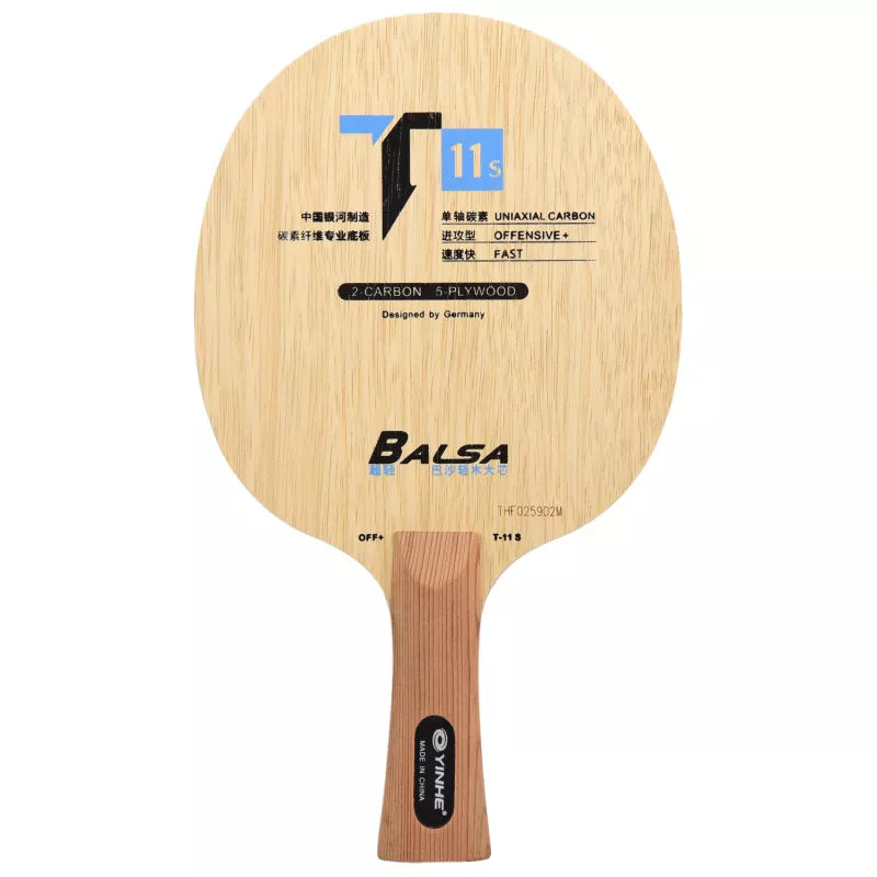 Yinhe T11 T11S T11+ Fast Break Loop Carbon Limba Balsa OFF Table Tennis Blade for Racket