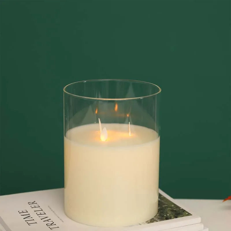 Flameless Flickering LED Candles Light Tealight Battery Powerd Candles Lamp Electronic Votive Led Lamp Halloween Home Decor