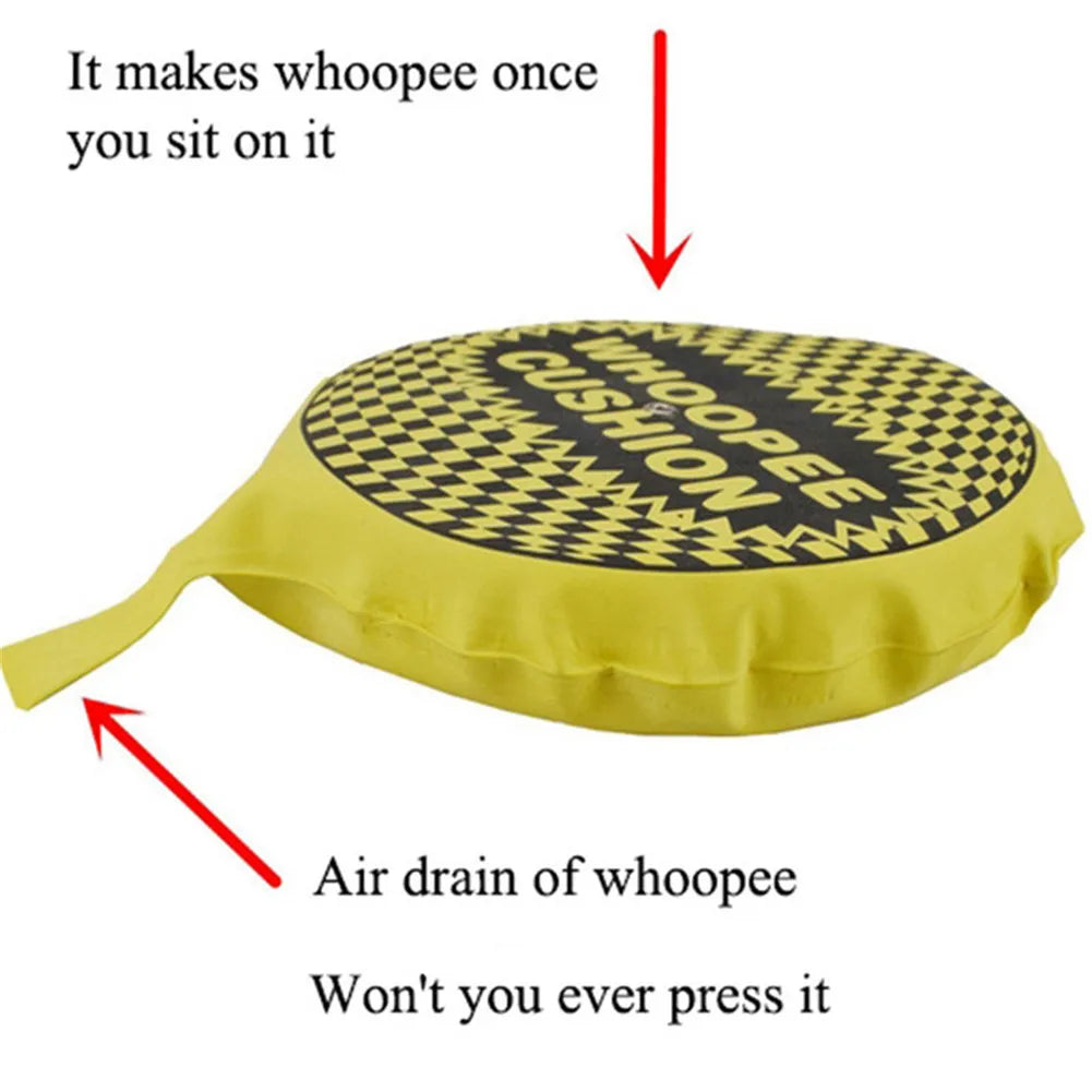 Funny Prank Toys Whoopee Cushion Jokes Gags Pranks Maker Tricks Toy Adult Kids Fart Pad Pillow Funniest Fart Game Halloween Gift