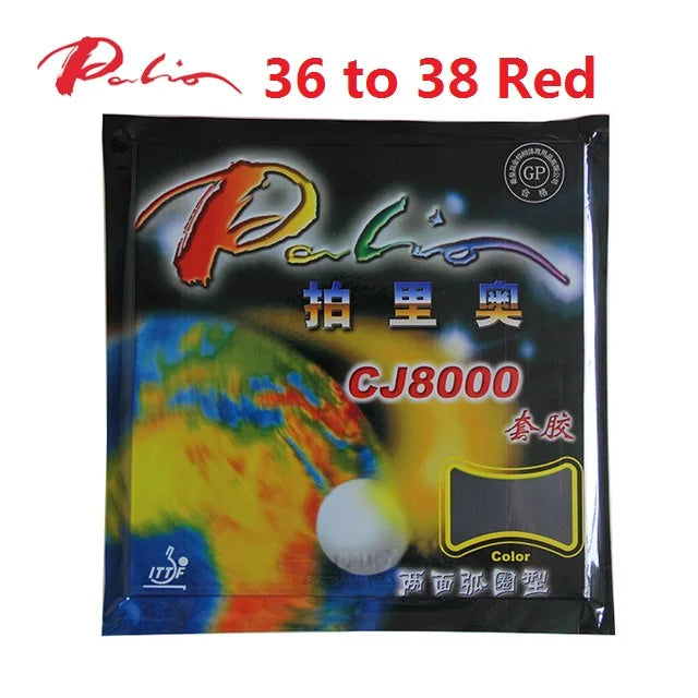 Palio CJ8000 (2-Side Loop Type Fast Light Type Pips-In Table Tennis / Pingpong Rubber With Sponge (H36-46)
