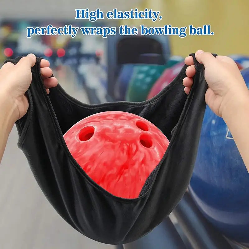 Bowling Ball Wiping-Bag Microfiber Polished Bowling Cleaning Towel Bowling Storage Bag Wiping Cloth Accessories