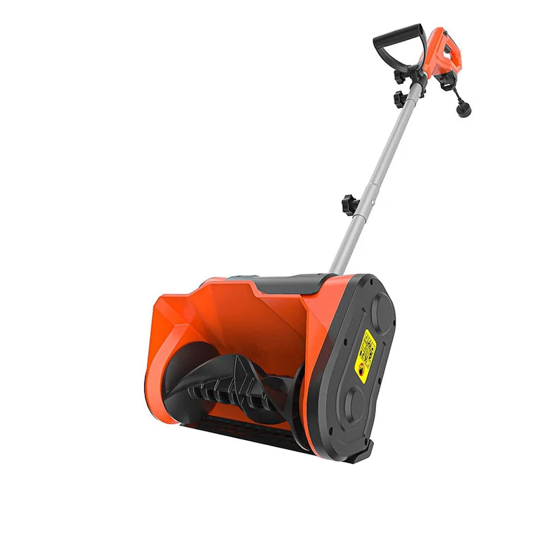Snow Removal Machine Electric Snow Plow Hand-Pushed Snow Blower Small Snow Clearing Equipment for Road Snow Shoveling