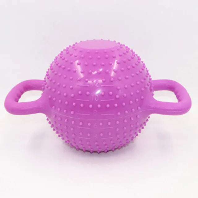 Water-Filled Kettlebell Massage Adjustable Dumbbell Pilates Yoga Woman Fitness Strength Training Weight Lifting Dumbbell