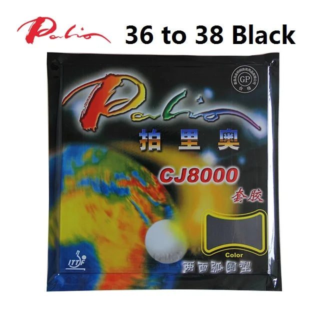 Palio CJ8000 (2-Side Loop Type Fast Light Type Pips-In Table Tennis / Pingpong Rubber With Sponge (H36-46)