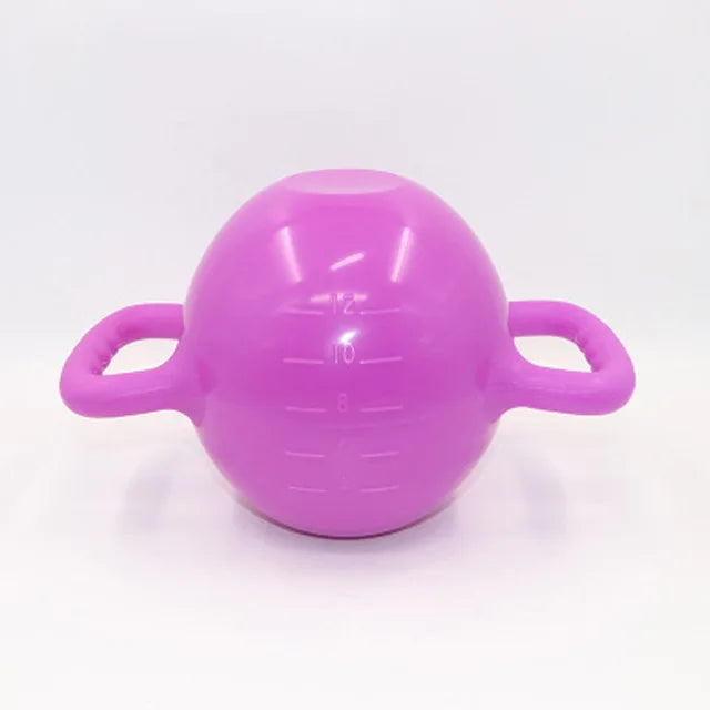Water-Filled Kettlebell Massage Adjustable Dumbbell Pilates Yoga Woman Fitness Strength Training Weight Lifting Dumbbell
