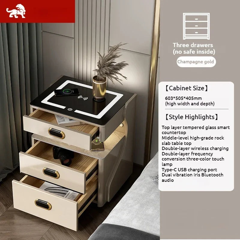 Modern Console Nightstands Smart Closets Mobile Storage Nordic Coffee Tables Designer Luxury Table De Chevet Indoor Furnitures