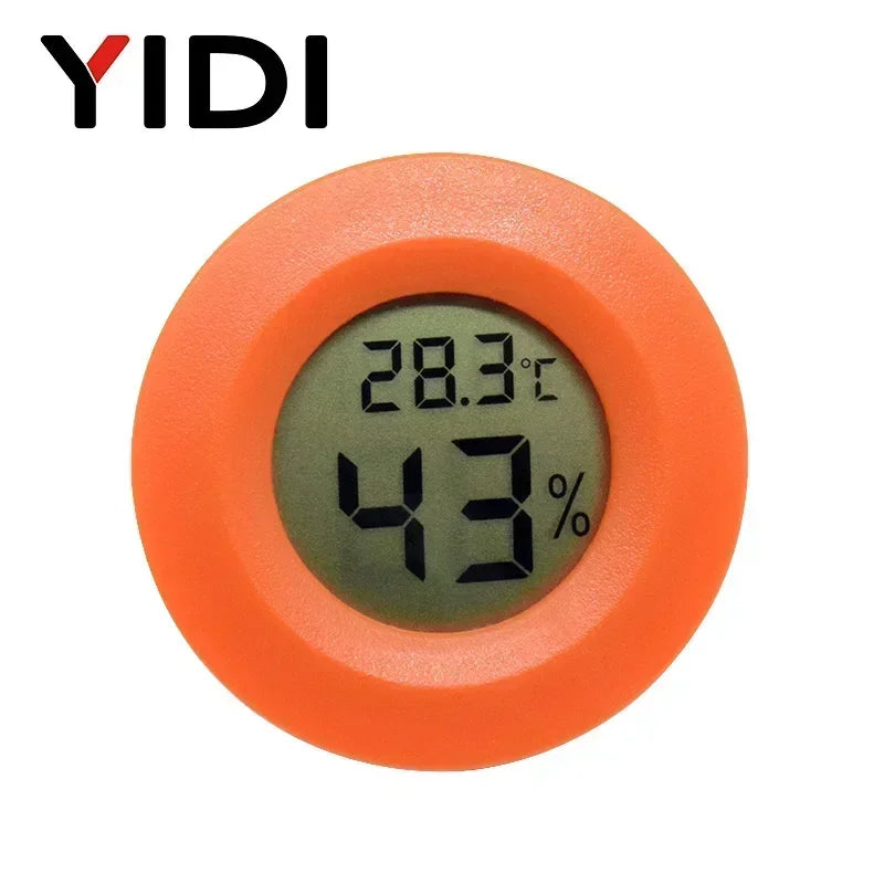 Mini Digital LCD Thermometer Hygrometer Gauge Freezer Tester Temperature Sensor Humidity Meter Detector Monitor Indoor Pet Car