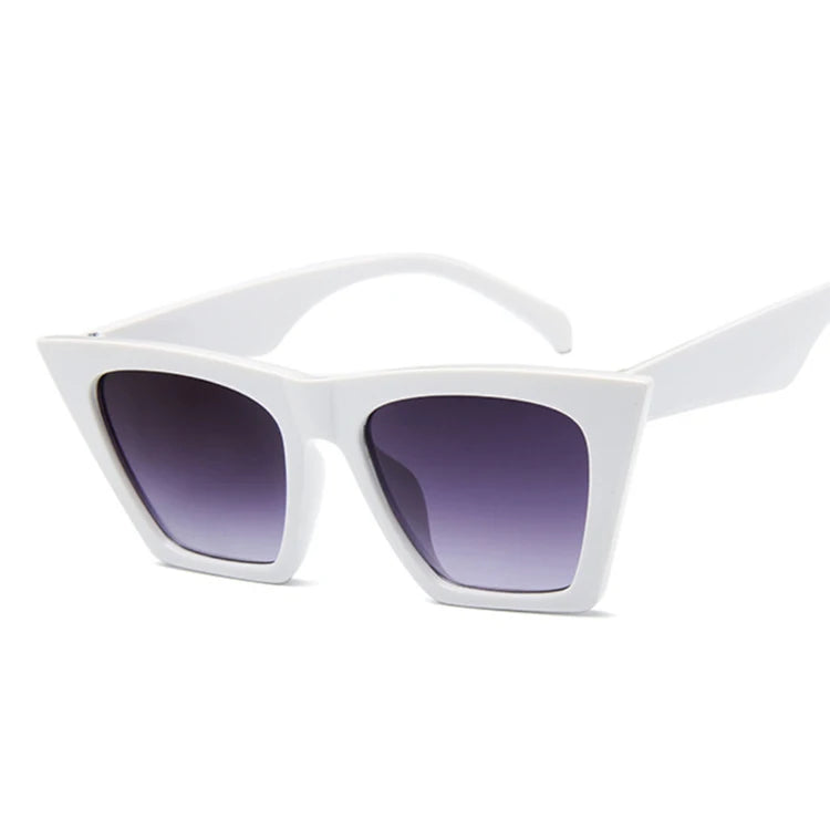 Fashion Square Sunglasses Woman Designer Luxury Man/Woman Cat Eye Sun Glasses Classic Vintage UV400 Outdoor Oculos De Sol