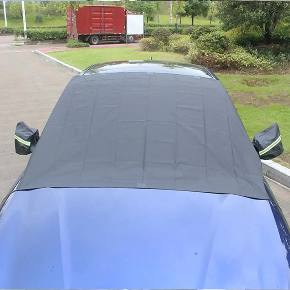 Magnetic Car Windshield Snow Cover Ice Frost Guard Car Styling Sunshade Protective Cover Auto Windscreen Protector Snow Block