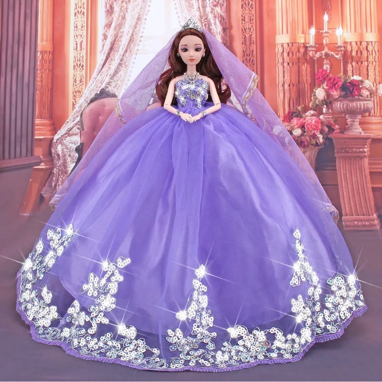 30cm Doll Wedding Party Dress Fashion Clothes Suit for Barbie Doll for Blythe Accessories Baby Toys Best Girl' Gift