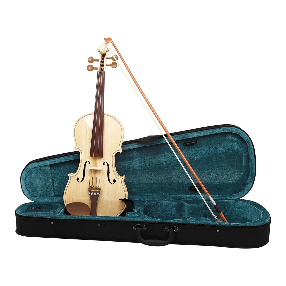 Astonvilla 4/4 Violin Maple Tiger Stripe Violin Set With Case Bow Violin for Beginners Professionals Stringed Instrument