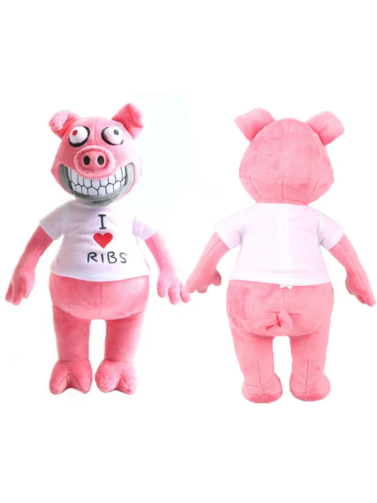 Game Dark Deception Plushie Toy Horror Hangry the Pig Lucky Rabbit Penny Chicken Dread Ducky Plush Stuffed Animal Soft Doll Gift