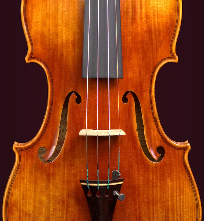 Professional Guarneri Violin 4/4 100% Handmade Red Vintage Oily Varnish Violin Set With Violino Bow Case