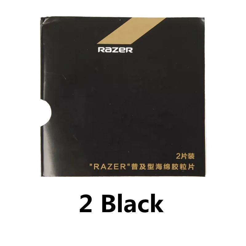 2pcs/Lot Reactor Corbor (Loop + Attack) / Razer Pimples in Table Tennis (Ping Pong) Rubber With Sponge