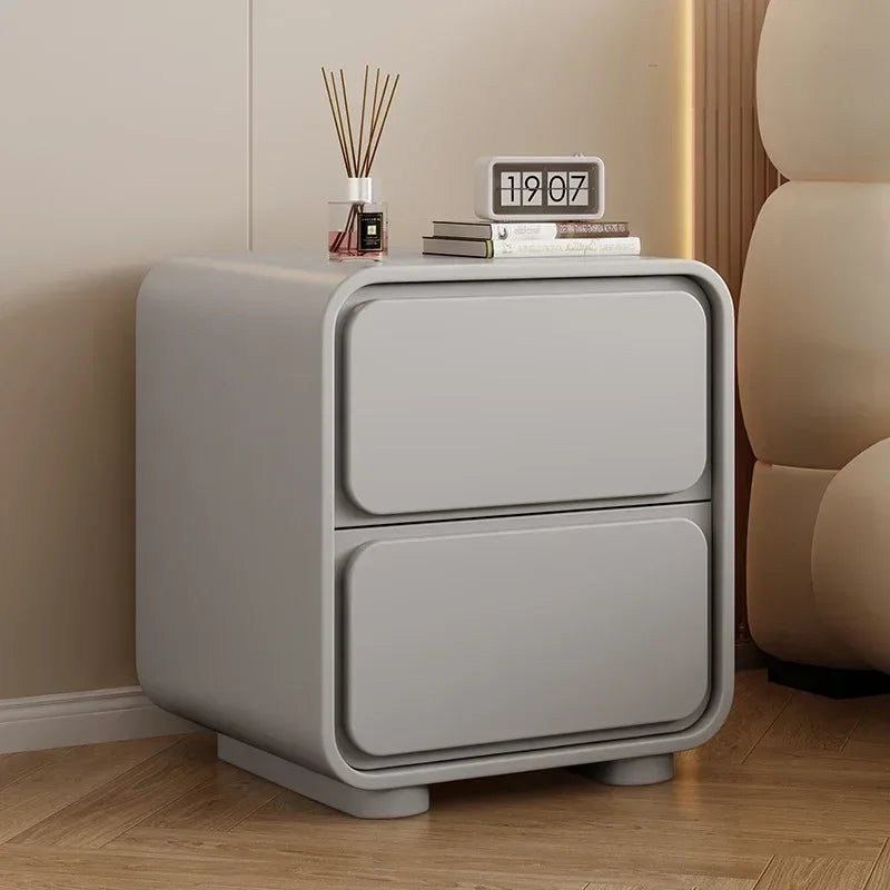 Designer Nightstands White Nordic Dresser Side Smart Table Bedroom Mobile Mesa De Cabeceira Para Quarto Salon Furnitures