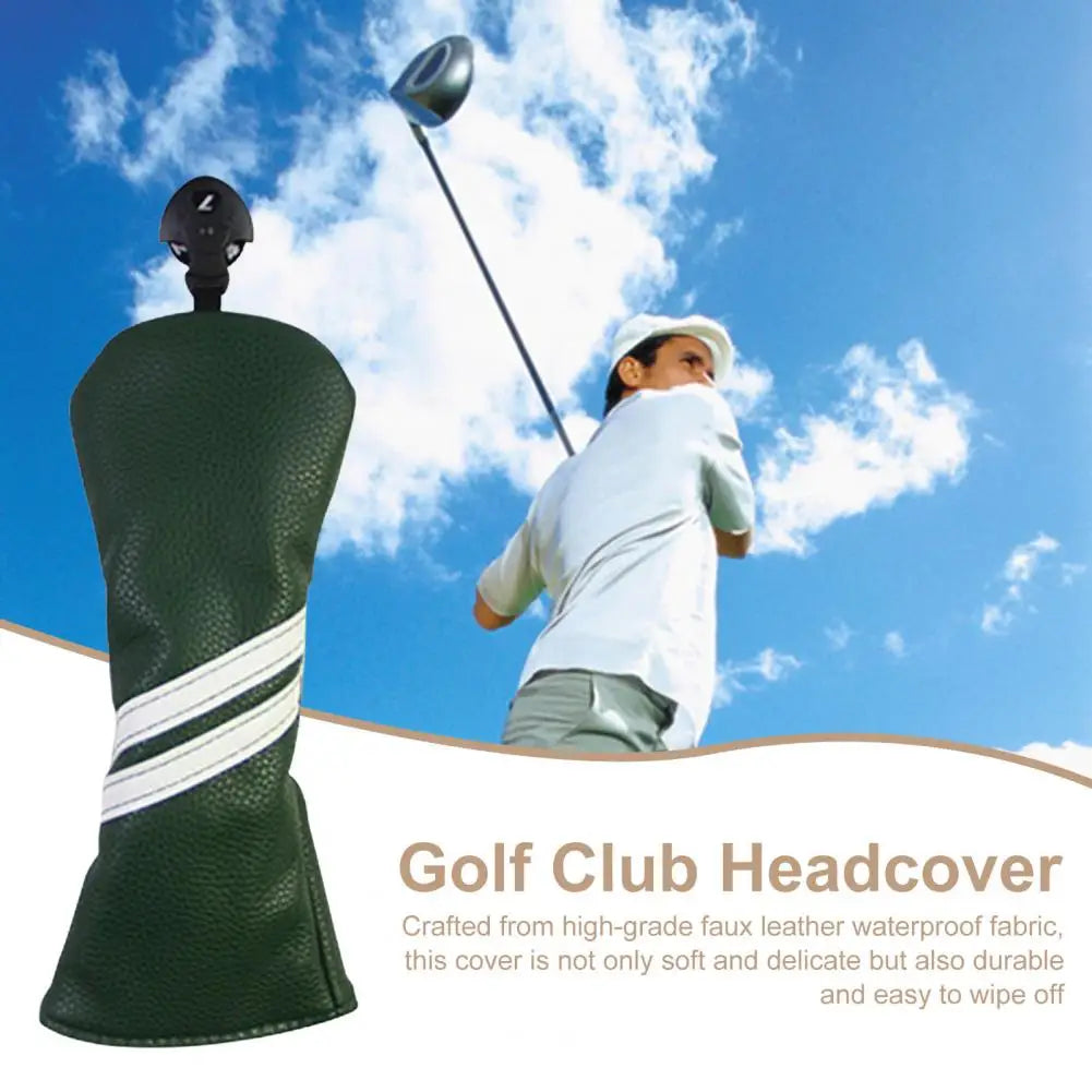 Golf Club Headcover Faux Leather Driver Covers Fairway Wood Covers Golf Head Cover Golf Club Headcover 퍼터커버