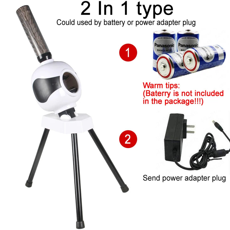 Kid Automatic Badminton Service Machine Robot Portable Outdoor Indoor Beginner Ball Pitching Practice Trainer Device
