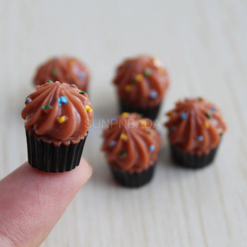 1/6 Scale Dollhouse Miniature Cake Bread DIY Dessert Mini Food for Barbies BJD Doll House Kitchen Furniture Accessories