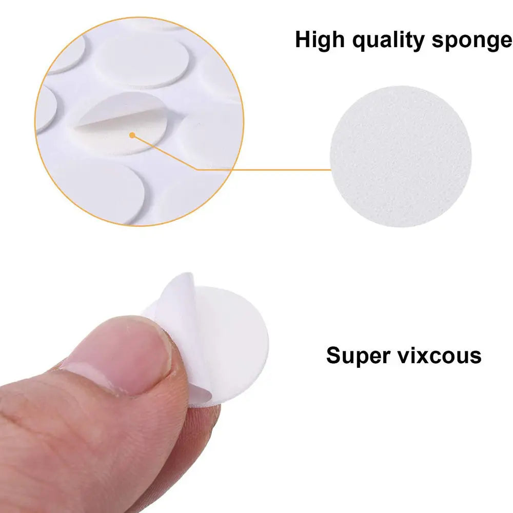 100Pcs/5 Sheets Candle Wick Stickers Wax Making Tools Heat Resistance Double-Sided Stickers for Gypsum Candle Making Supplies